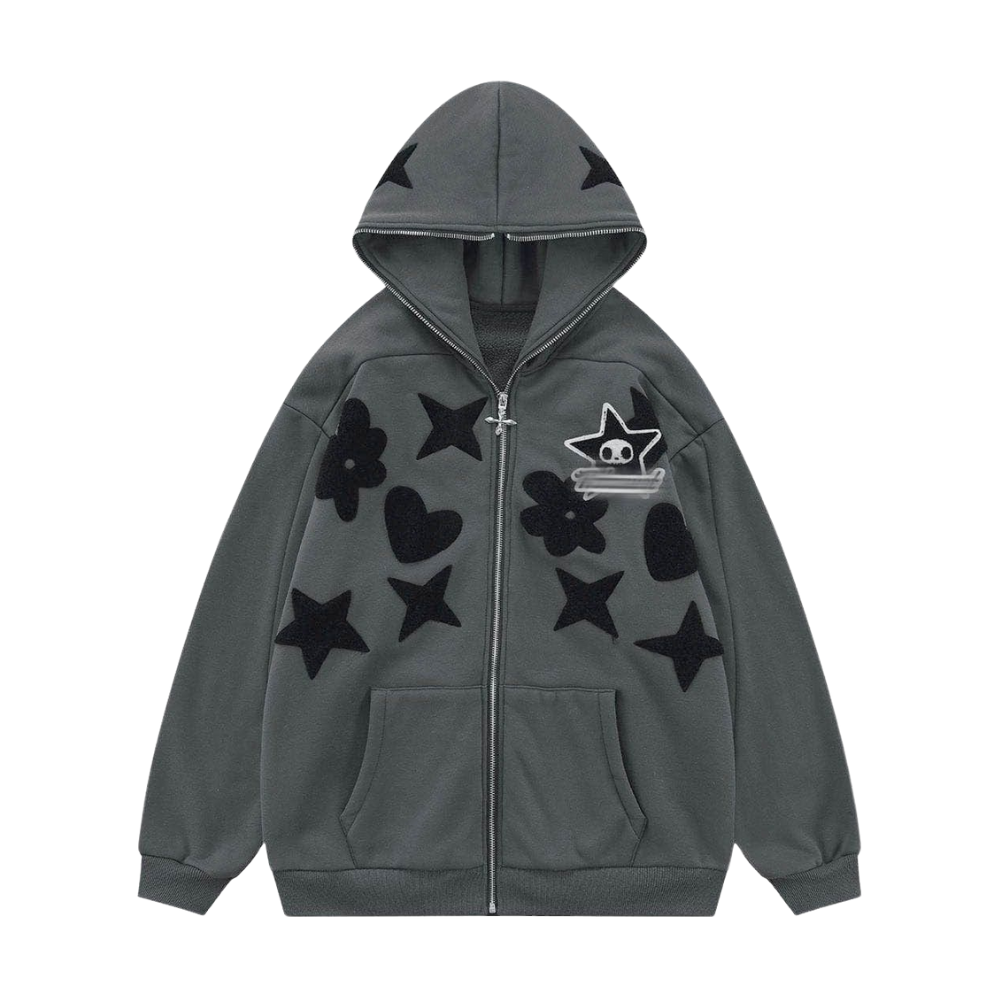 "Star and Heart" Hoodie