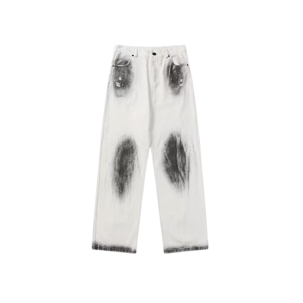 Splash Ink Wide Leg Jeans