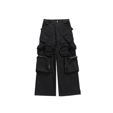 Multi-Pocket Casual Pants