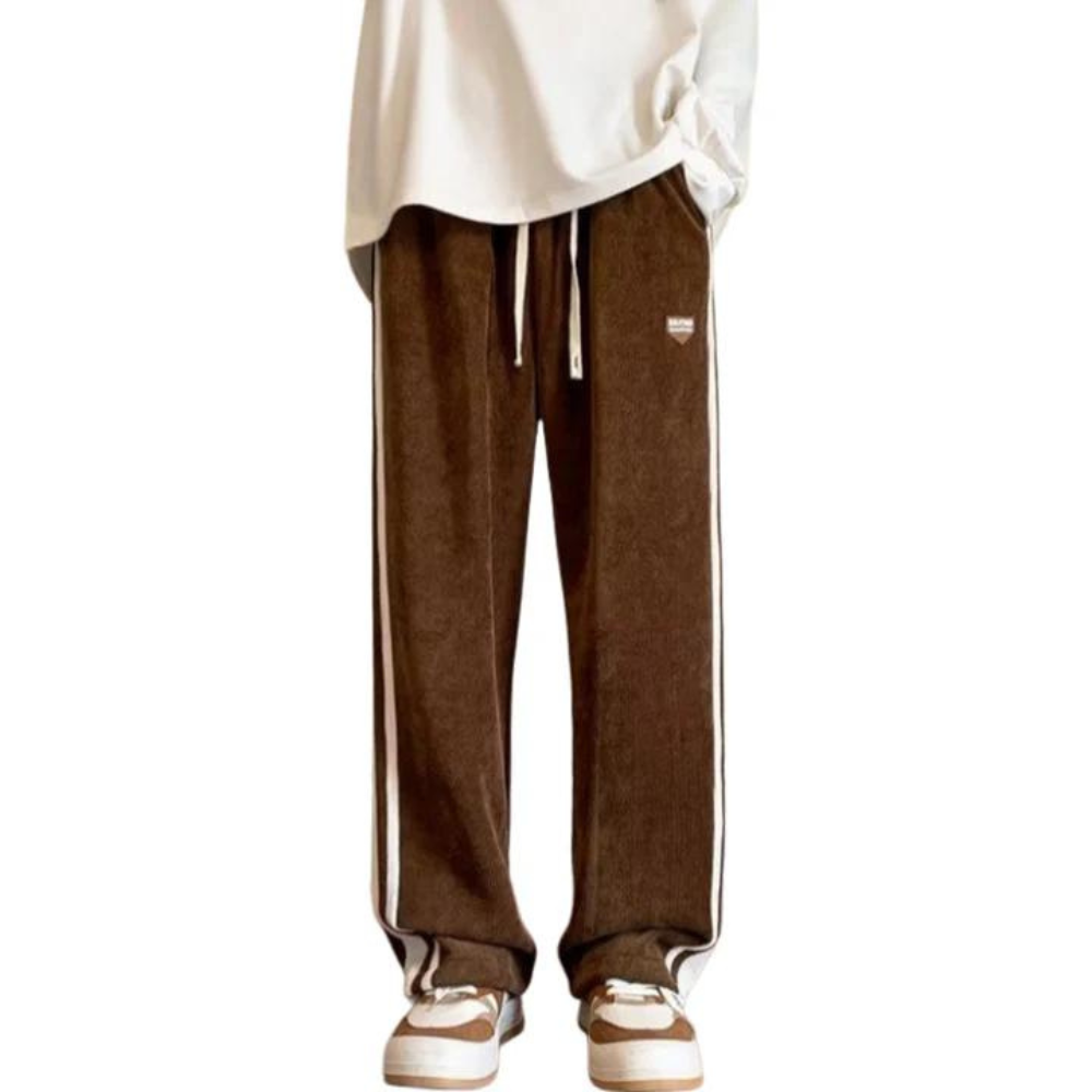 "City Side Stripes Drawstring" Sweatpants