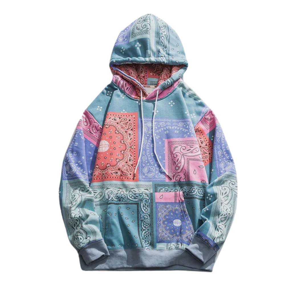 “Patchwork Cashew” Hoodie