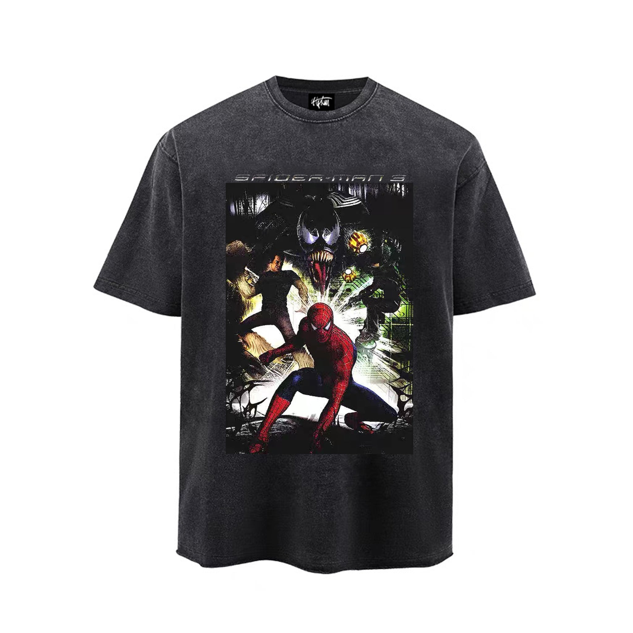 “Style trendy spider character dark print” T-shirt