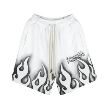 "Urban Sports Flame Cotton" Shorts