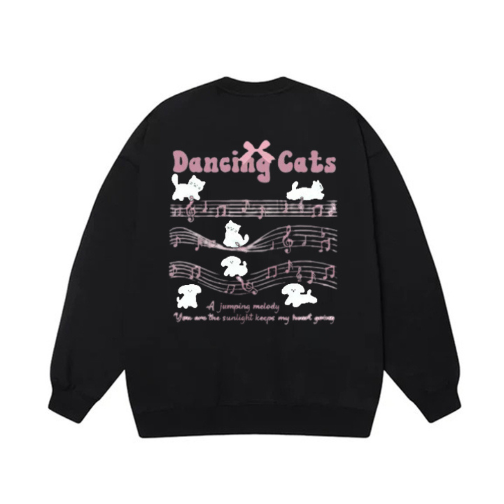 "Dancing Cats" Sweatshirt