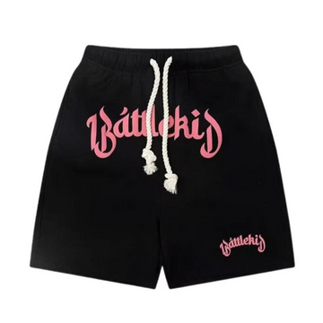 "Hip Hop Gothic Letter Street" Shorts