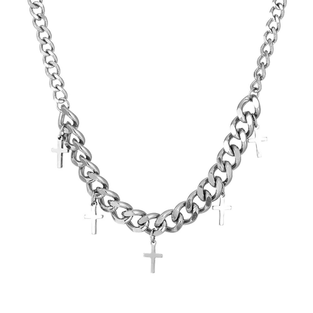 " Hip Hop Cross Pendant" Necklaces