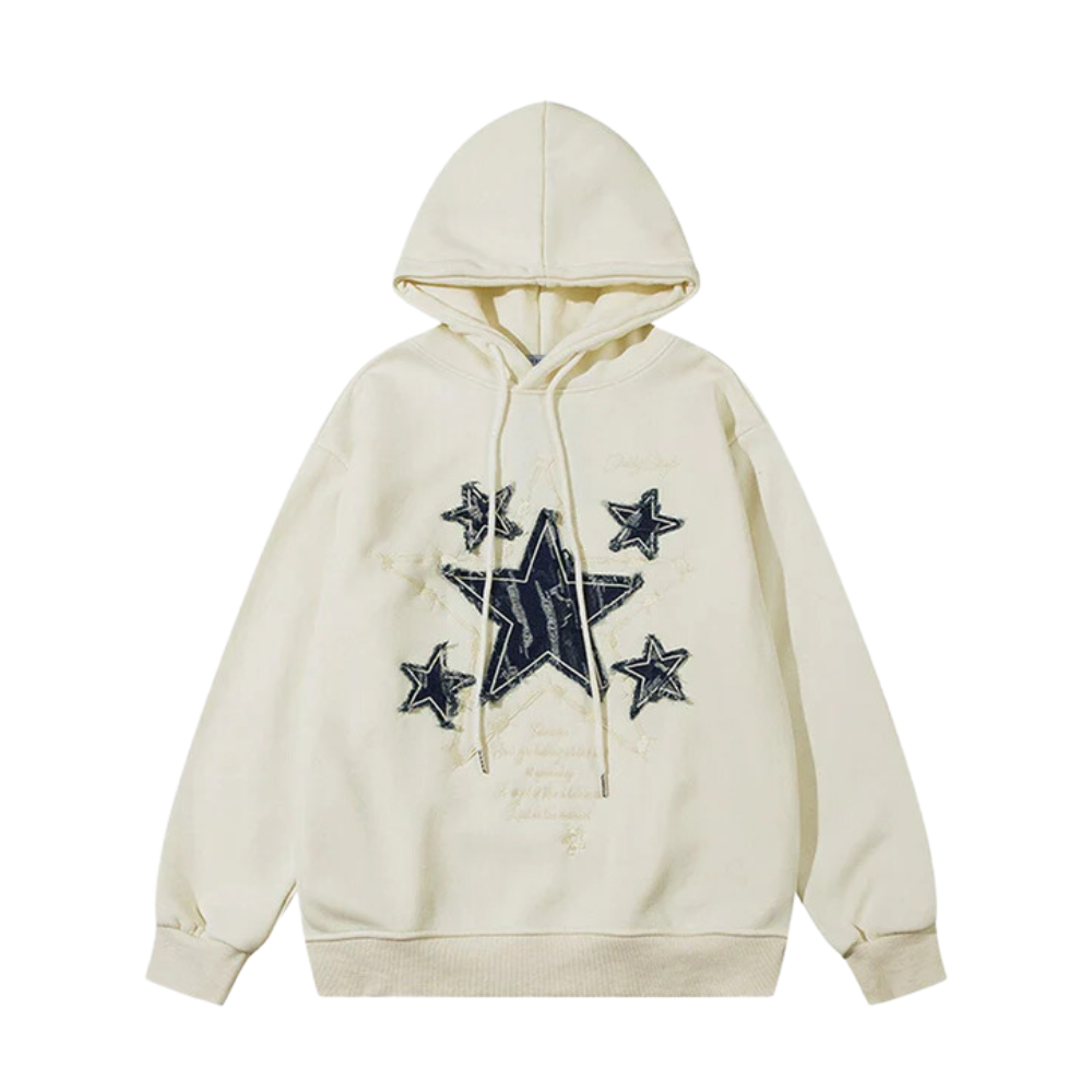 “Embroidery Star” Hoodie