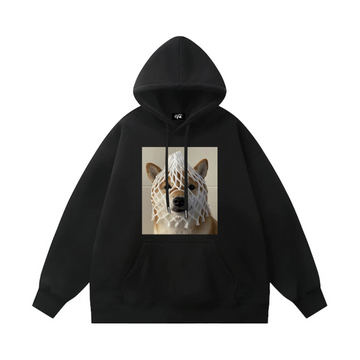 "Grid Puppy" Hoodie