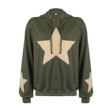 "High Street Star Patch" Hoodie