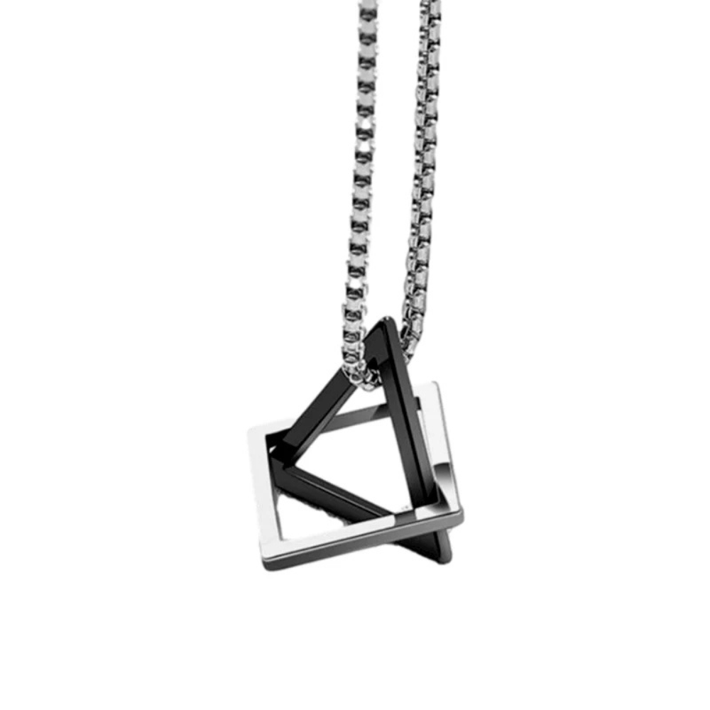 "  Contracted Triangle Geometry" Necklaces