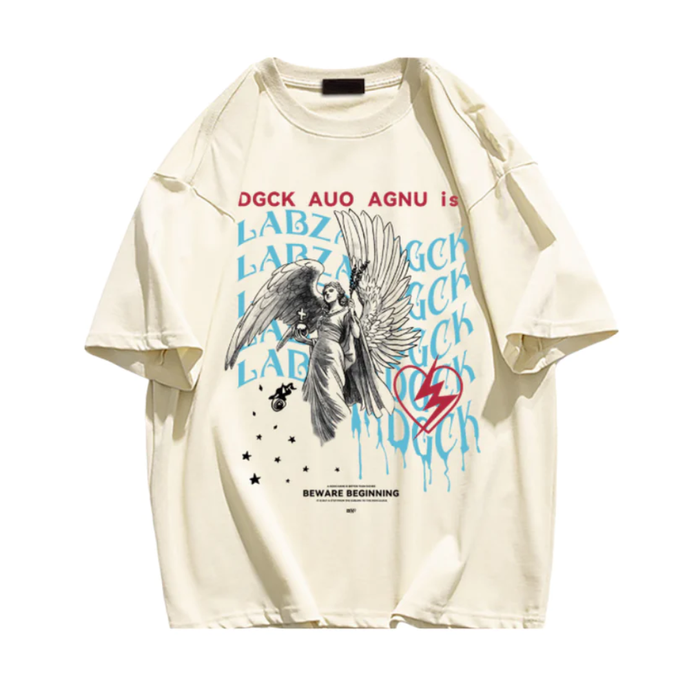 “Urban Bold Angel Graphic” T-shirt