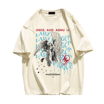 “Urban Bold Angel Graphic” T-shirt