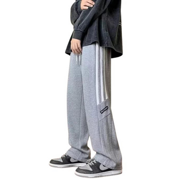 "Classic Side Stripe Casual" Sweatpants