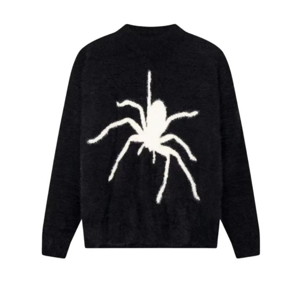 Casual Simple Spider Sweater