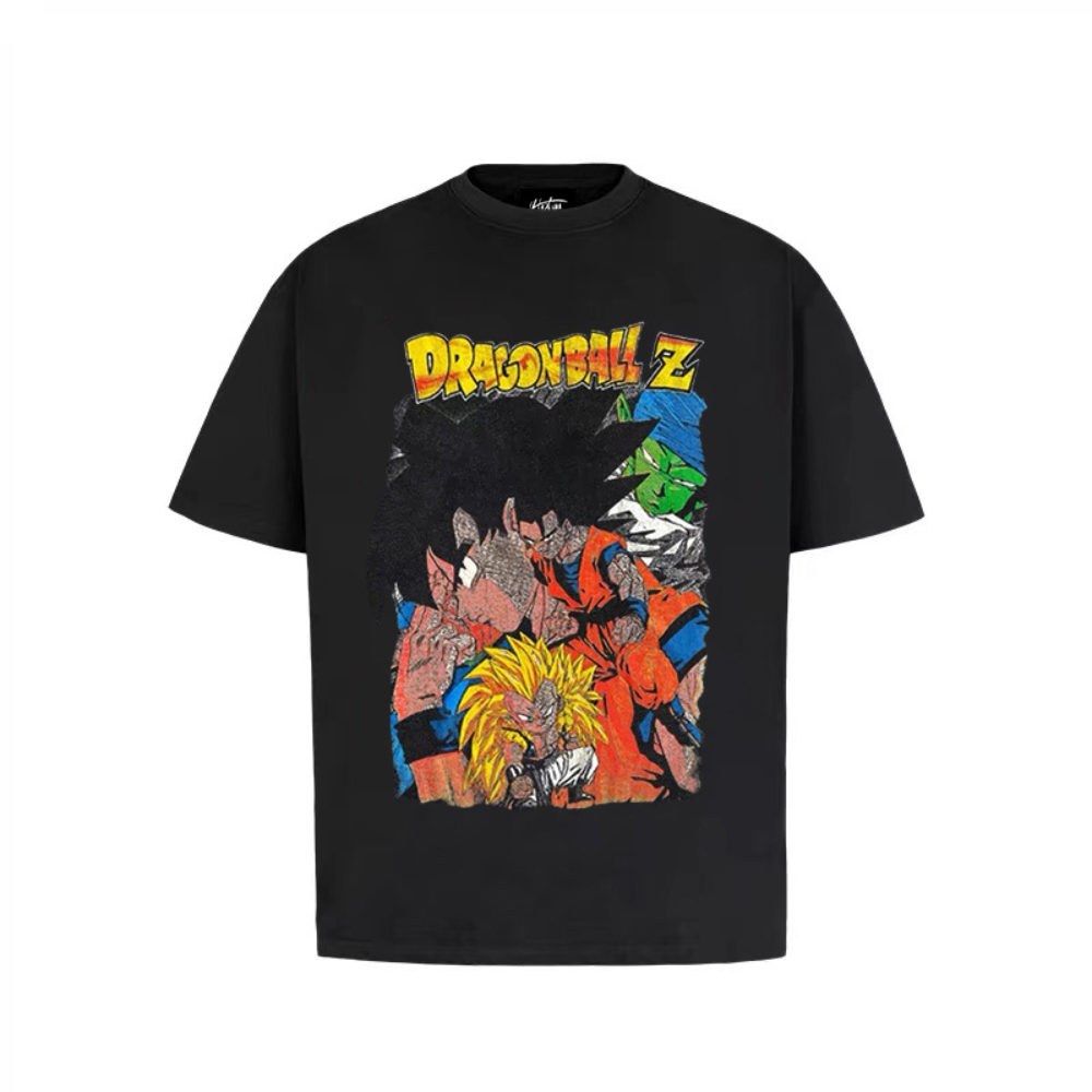 “Goku Retro Poster Style Print” T-shirt