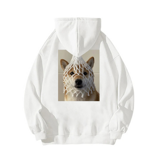 "Grid Puppy" Hoodie