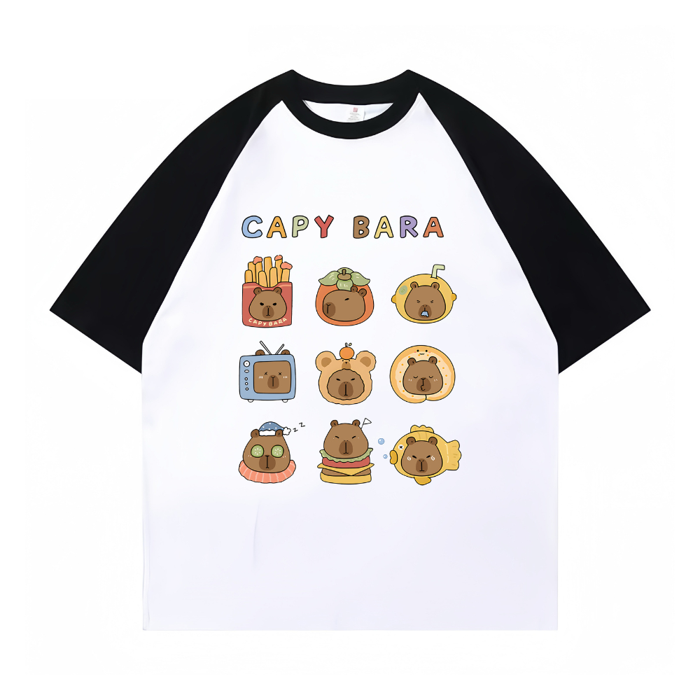 “Cute Capybara Style” T-shirt