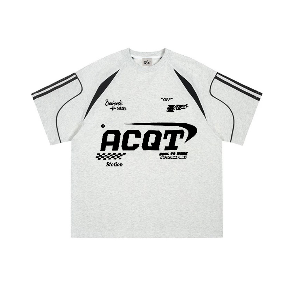 "Letter ACQT" T-shirt