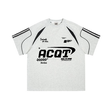 "Letter ACQT" T-shirt