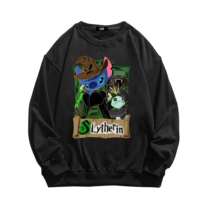 Cartoon green magic Sweatshirt