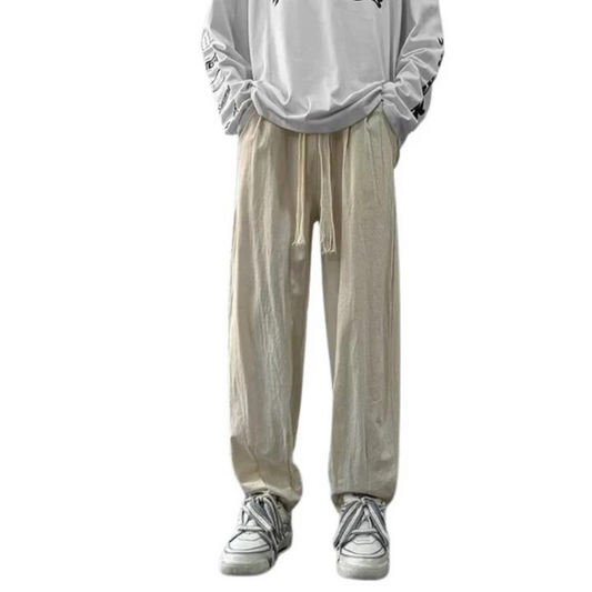 "Japanese Solid Color Loose" Sweatpants