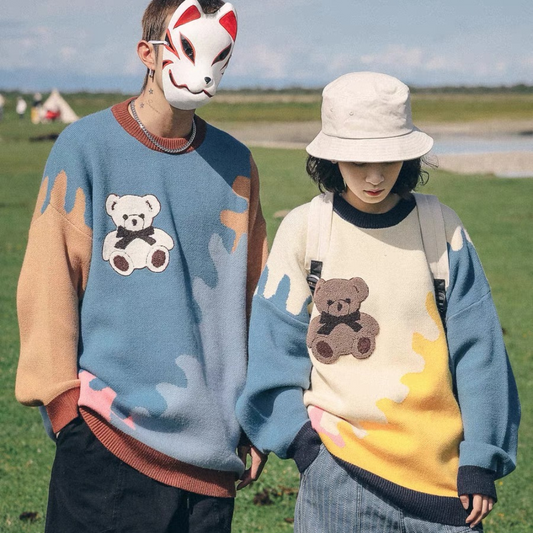 “Gentleman Bear"Sweater