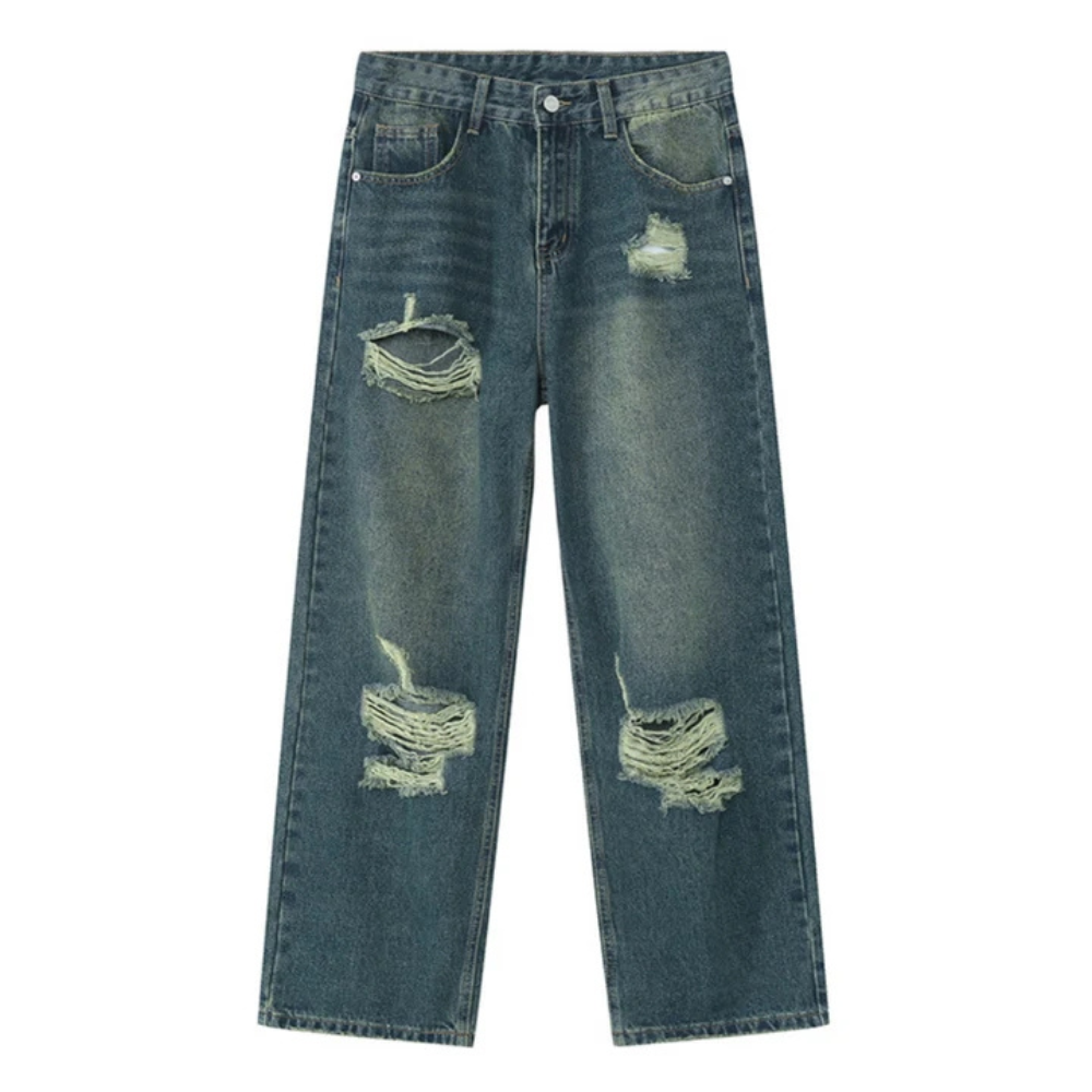 "American Vintage Loose Ripped" Jeans