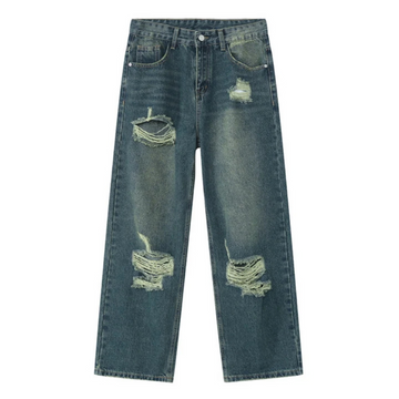 "American Vintage Loose Ripped" Jeans