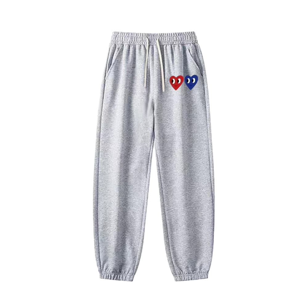 "Blue and Red Hearts" Sweatpants