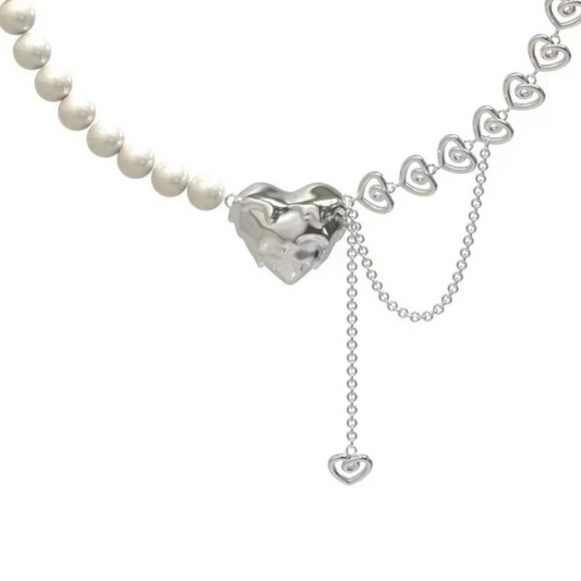 " Women‘s Silver Heart" Necklaces