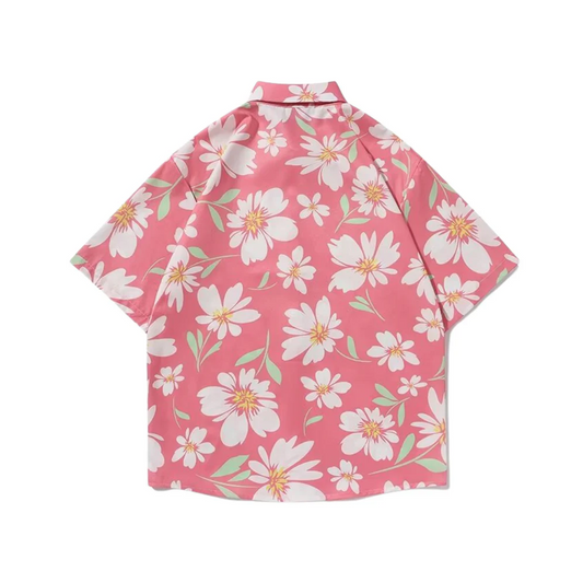 “American Pink Floral Resort” Shirts