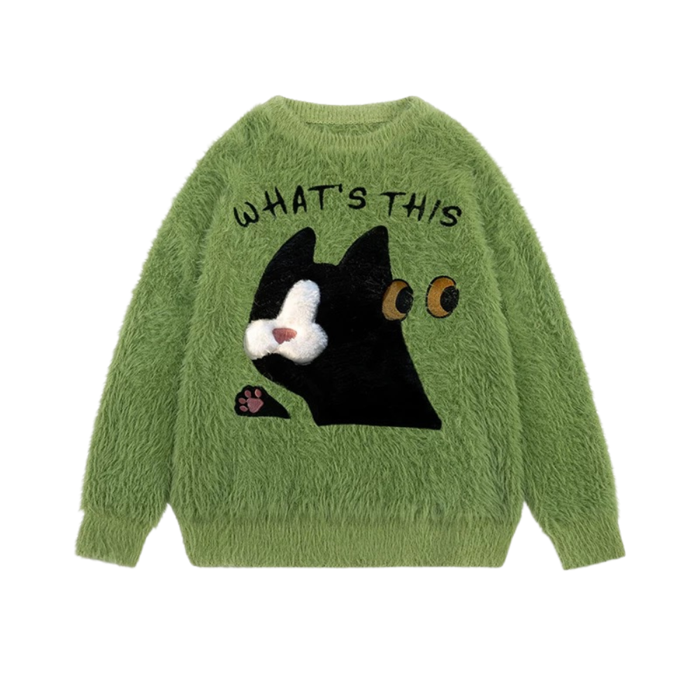 “What's this"Sweater