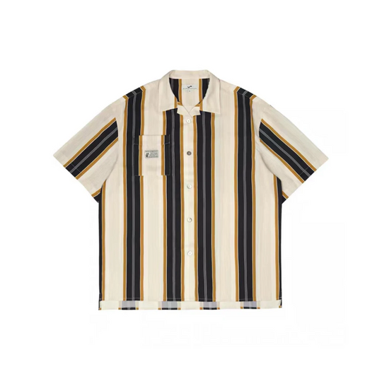 “American Vintage Stripe Short Sleeve” Shirts