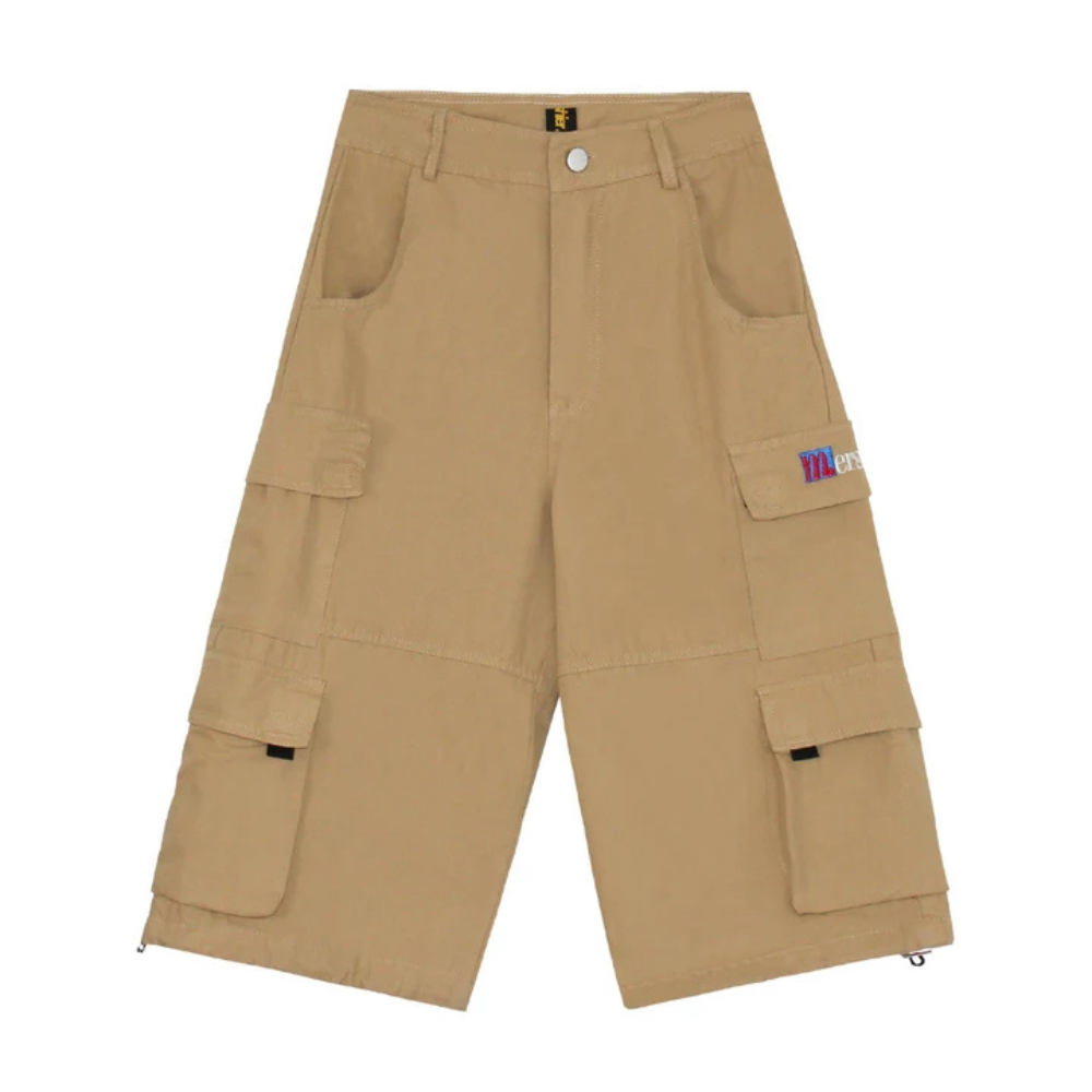 "Retro Cargo Large Pocket" Shorts