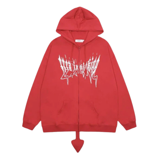 “High Street Devil Zipper” Jacket