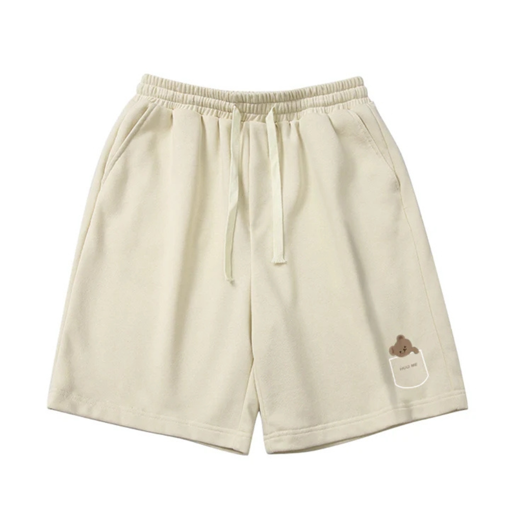 "Cute Pocket Bear" Shorts