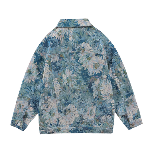 “Flower Denim ” Jacket