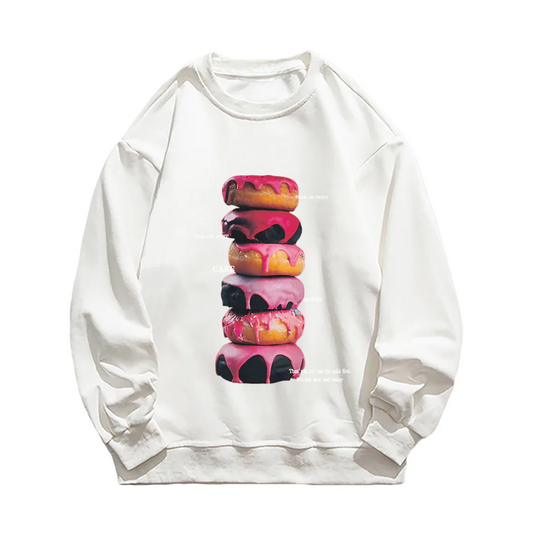 “Yummy Donuts Cotton” Sweatshirt