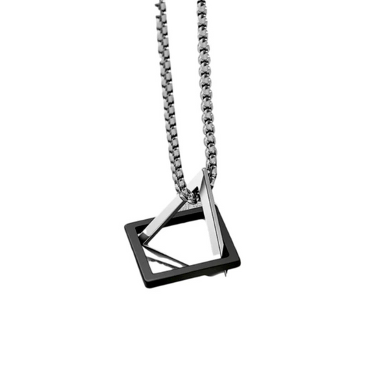 "  Contracted Triangle Geometry" Necklaces