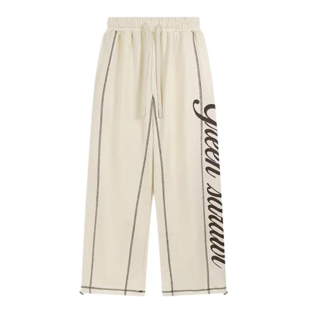 "High Street Side Lettering Track" Sweatpants