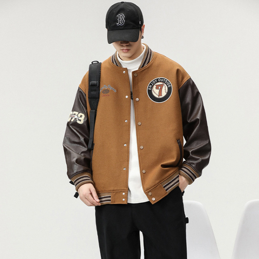 “Vintage Baseball Loose” Jacket