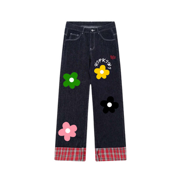 HP"Flowers" Jeans