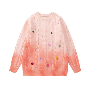 “Cute Buttons"Sweater