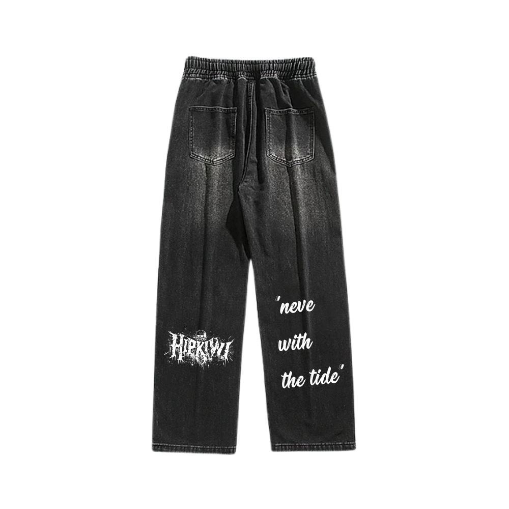 HP"Never with the tide" Jeans