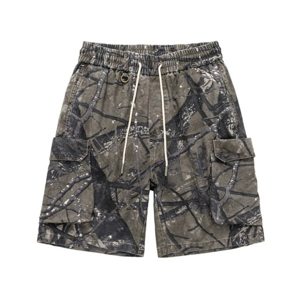 "High Street Camo Cargo" Shorts