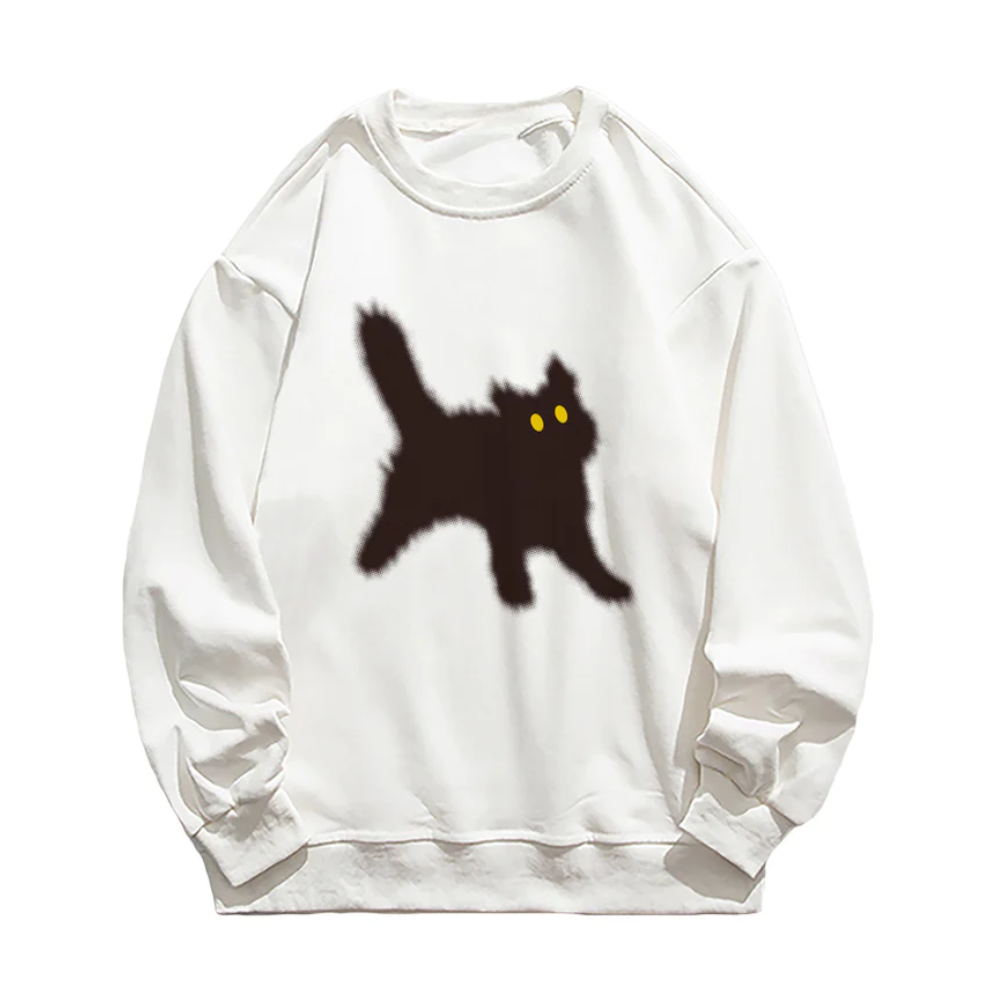 “Angry Kitten Cotton” Sweatshirt