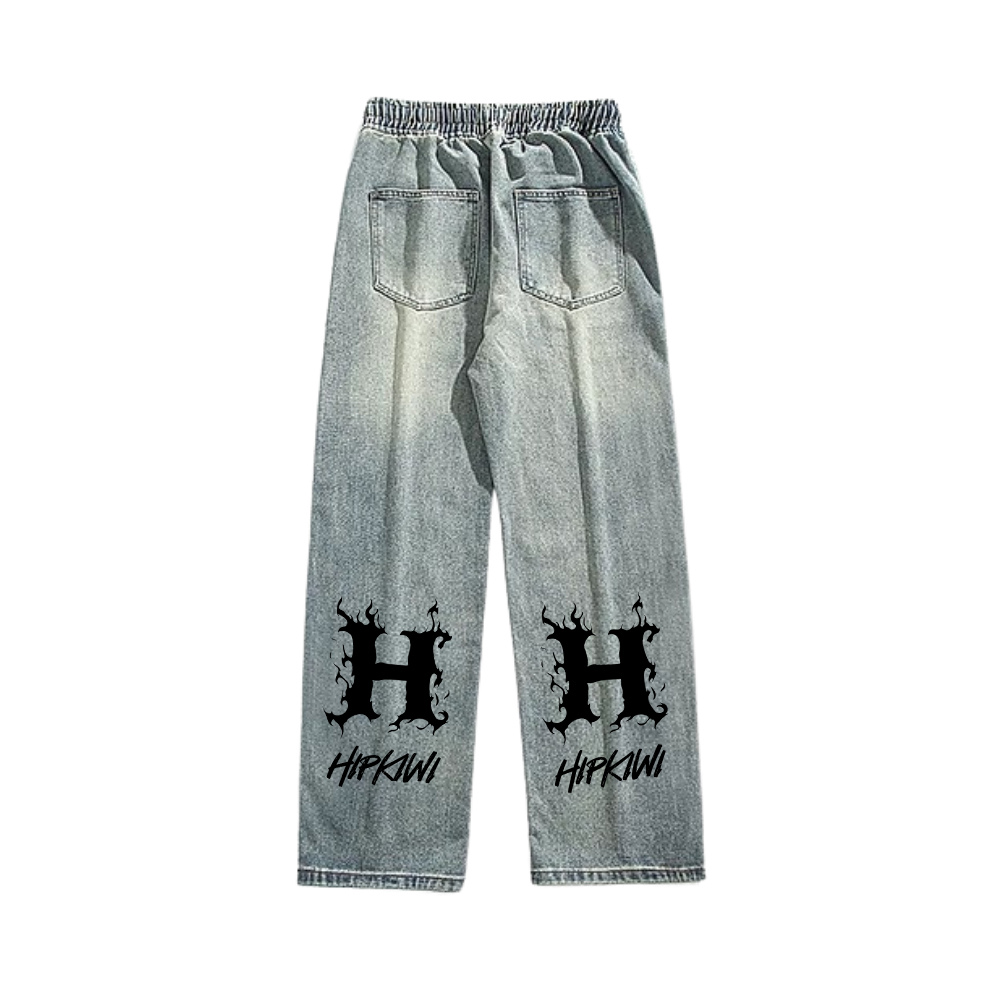 HP"Hipkiwi Flames" Jeans