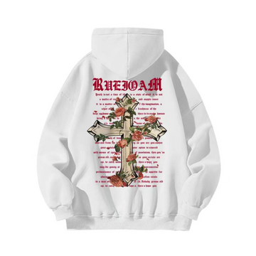 “Cross Flower D” Hoodie