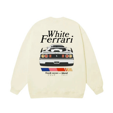 "White Ferrari" Sweatshirt