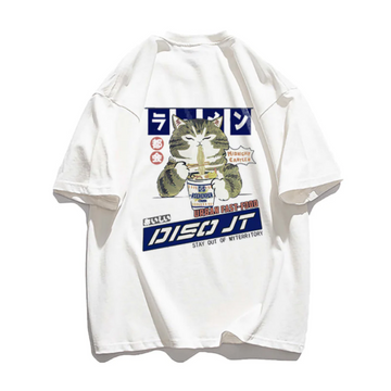 “Greedy Cat D ”T-shirt